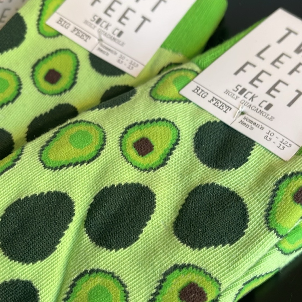 2 Pairs of Avocado Socks!